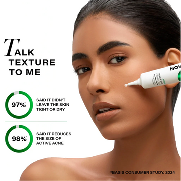 Novology Acne Rescue Spot Corrector Gel | Reduces Active Acne Without Dryness